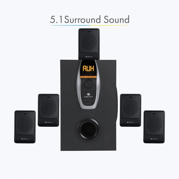 ZEBRONICS Zeb BT 6860 RUCF - Black