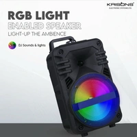 KRISONS Krisons Buddy with FM,USB,Aux and Bluetooth with Free Wired Mic 30 W Bluetooth Tower Speaker