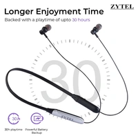 KRISONS Krisons Zytel-Doodle Neckband with 30 Hrs runtime Deep Bass Speaker Headset (Silver, in-Ear) Bluetooth Headset (Black Silver, True Wireless)