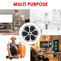 Krisons Power Plate 003 with 4 USB Port + 4 Power Sockets Smart Electric Universal Extension Board Multi Plug with 2500W, 3Mtr Cord Length, 2.1A USB Output(Black)