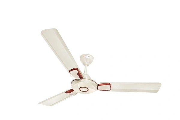 Longway Magna 1200 Mm/48 Inch Ultra High Speed 3 Blade Anti-Dust Decorative Star Rated Ceiling Fan | 2 Years Warranty (Ivory, Pack Of 1) - ivory