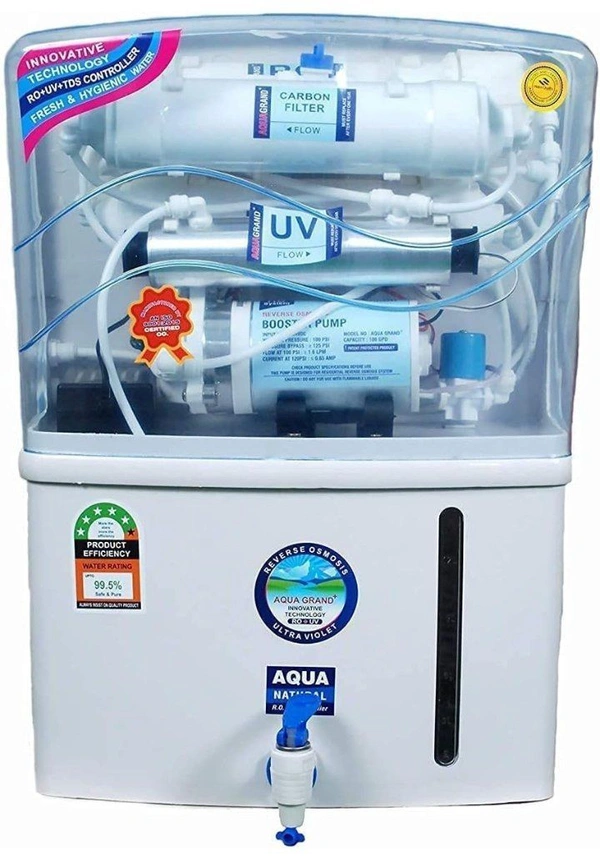 Jupiter Aqua  Fully Automatic Copper RO Water Purifier with UV, UF and TDS Controller for Home and Office - 12 liters