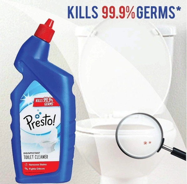 Presto! Toilet Cleaner - 1 L (PACK OF 2) 2L