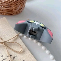 Zestora 3D Tom Cartoon Charger & Cable Protector Case for iPhone 18W/20W Adapter & Lightning Cable – Silicone Protective Cover Set (1 Piece) - Gray, Cute Tom Cover