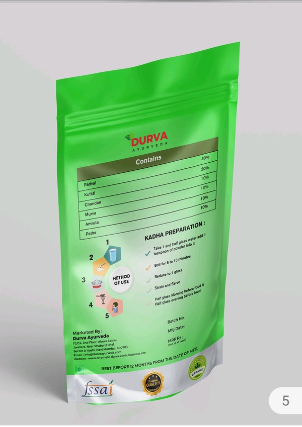 Durva Ayurveda Liver Detox Kadha