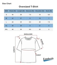 London Hills Women Printed Round Neck Oversized T-Shirt | Loose Fit Drop Shoulder T-Shirt Pack of 3 An - XXL