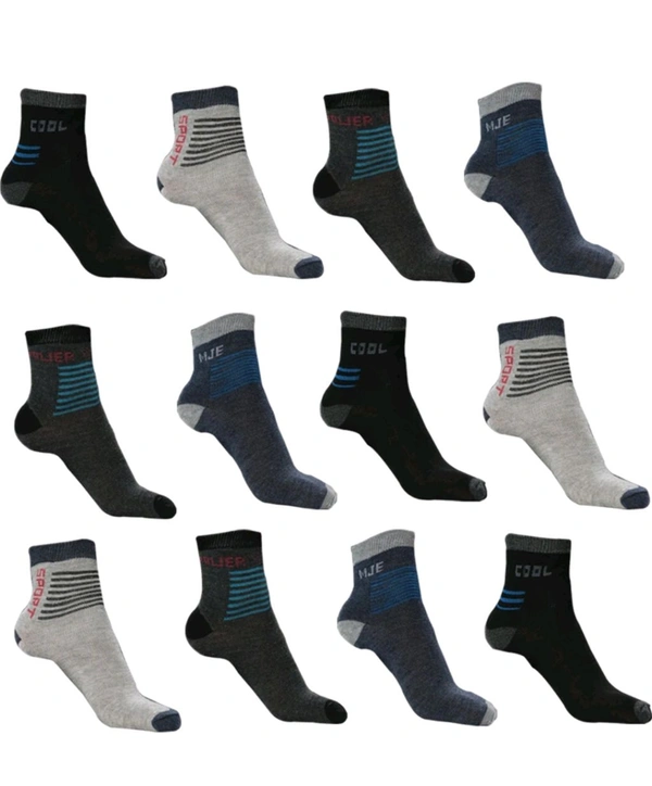 Men Ankle Length, Mid-Calf/Crew SP Cotton  - FREE SIZE