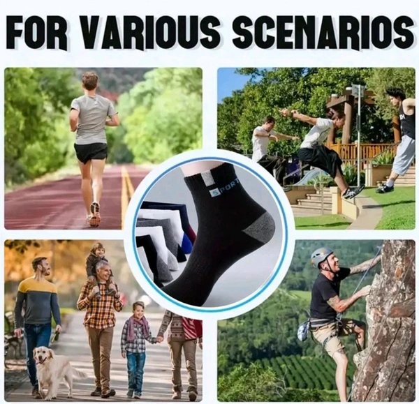Men Ankle Length Socks - FREE SIZE