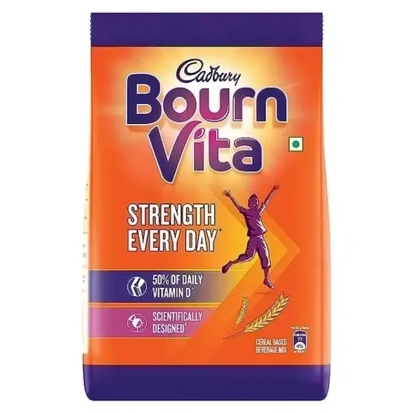 Cadbury Bournvita 500 g (Pouch) + Free Spinner Pencil Box