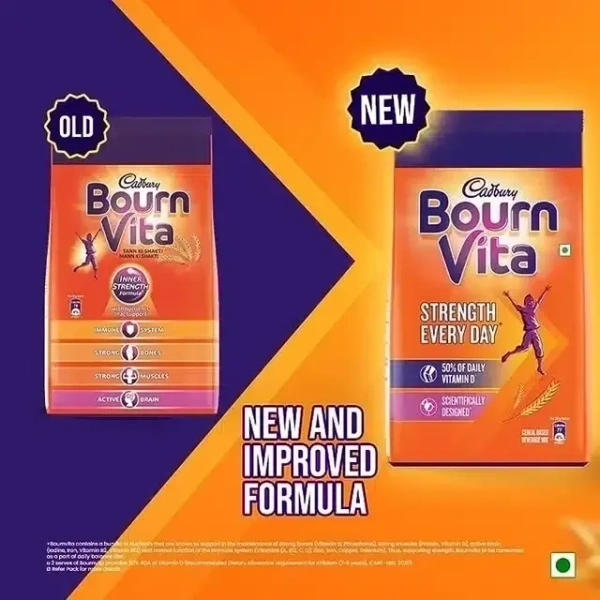 Cadbury Bournvita 500 g (Pouch) + Free Spinner Pencil Box