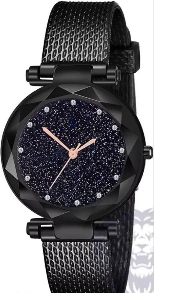 Magnetic Chain magnet strap with bracelet hand watch girls watch for women gift Mo - Free Size