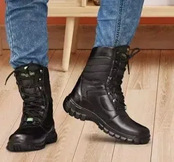 Army Boot/Fauzi Boot/Long Boot for Men mo - IND-7