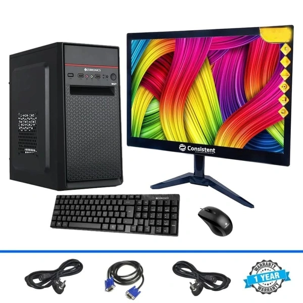 DZAB Intel Core i5 (16 GB / 512 GB / Windows 11) Assembled Desktop Computer  (20 inch Display)