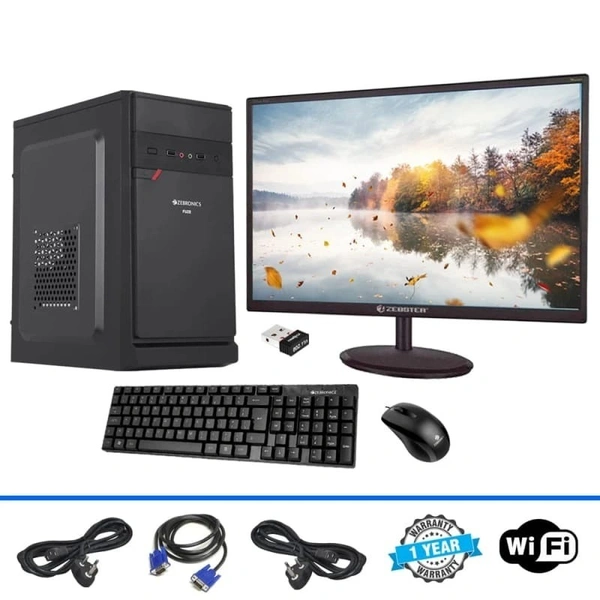 DZAB Intel Core i5 (8 GB DDR3/500 GB/128 GB SSD/Windows 11 Home/1 GB/19 Inch Screen/AIC-i52400-8-500-128-19-11Inch)  (Black)