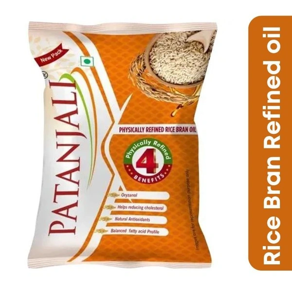 Patanjali Rice Bran Oil 1lt