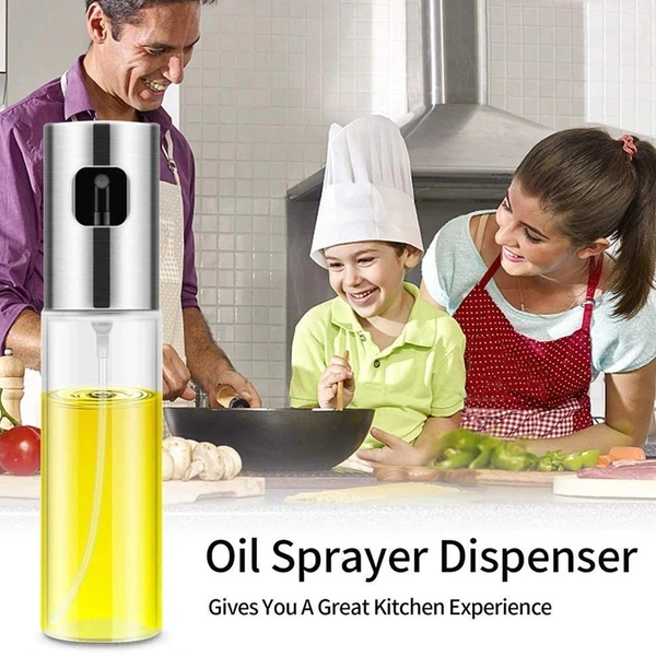 OIL SPRAYER DISPENSER, OIL VERSATILE GLASS SPRAY BOTTLE FOR COOKING & MULTI USE BOTTLE (Glass bottle)