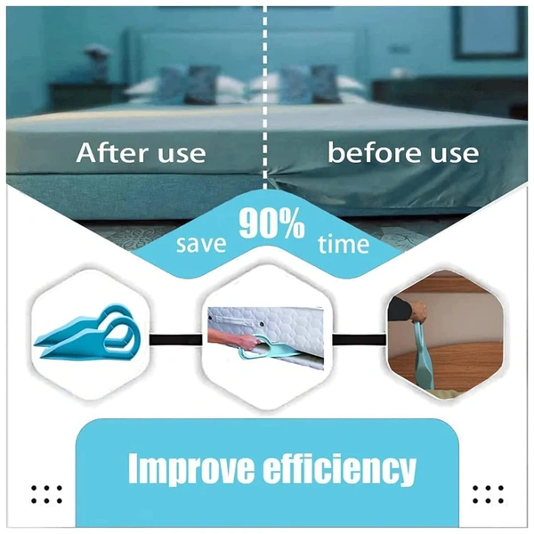 MATTRESS LIFTER BED MAKING & CHANGE BED SHEETS INSTANTLY HELPING TOOL MATTRESS COVER( 1 PC )