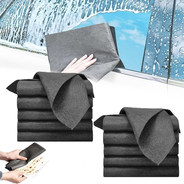 10 pcs Black Cleaning Cloth 20*25 CM