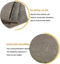 10 pcs Black Cleaning Cloth 20*25 CM