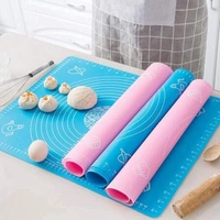 Premium Non-Stick Silicone Roti & Baking Mat (50x40 cm) | Blue Chapati Atta Kneading Mat