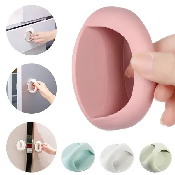 Self Adhesive Door Handles (Random Colors)
