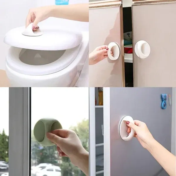 Self Adhesive Door Handles (Random Colors)