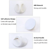 Self Adhesive Door Handles (Random Colors)