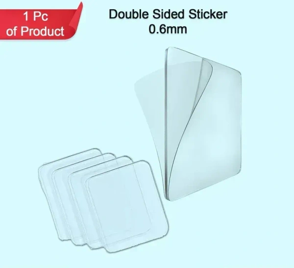 (Pack of 10) NEW DOUBLE SIDE TAPE STICKER (0.6MMX1PC)