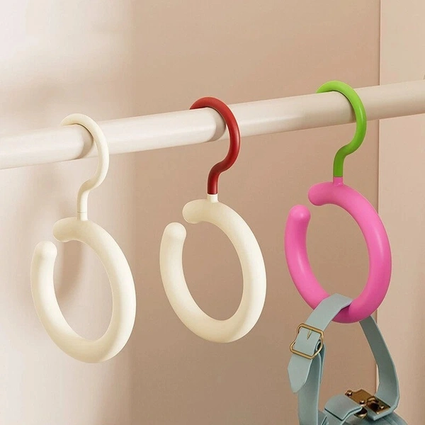 Multifunctional Round Rotatable Hook