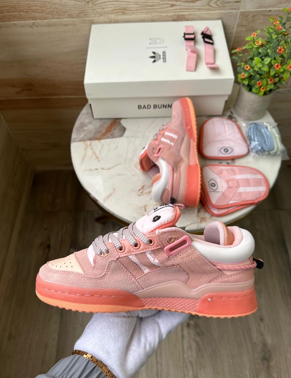 bad bunny forum adidas pink