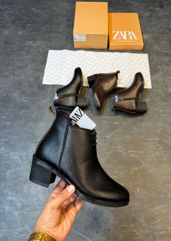 ZARA WOMEN PLATFORM BOOTS 