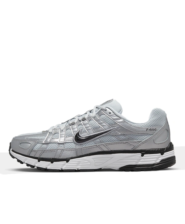 NIKE P-6000 METALLIC SILVER