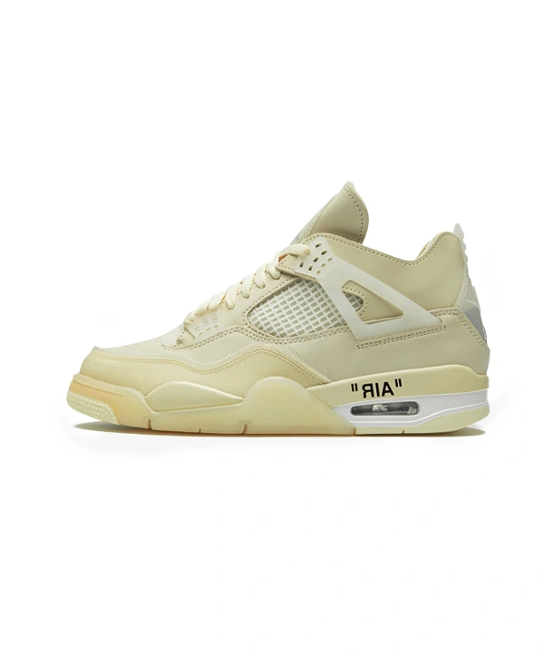 NIKE AIR JORDAN 4 RETRO SAIL / OFF-WHITE