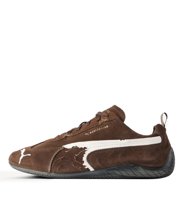 PUMA SPEEDCAT X BALENCIAGA DISTRESSED BROWN WHITE