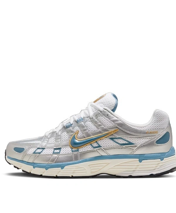 Nike P-6000 Metallic Silver Aegean Storm