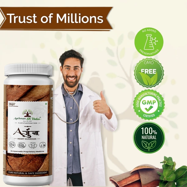 Aachman Sk Vedaa Arjuna Amla Extract Powder - 1