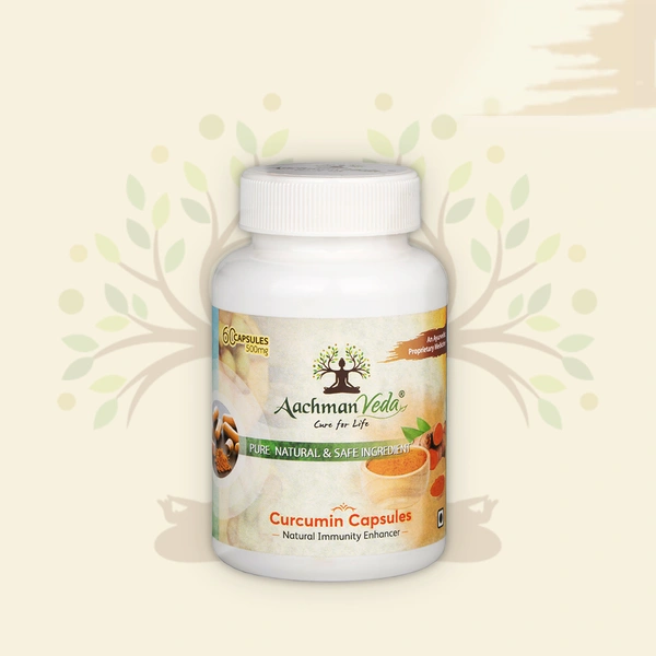Aachman Veda Curcumin Veg Capsules - 3
