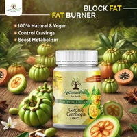 Aachman Veda Garcinia Cambogia Veg Capsules - 1