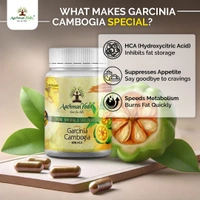 Aachman Veda Garcinia Cambogia Veg Capsules - 1