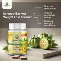 Aachman Veda Garcinia Cambogia Veg Capsules - 1