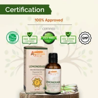 Aashman Ayurveda Lemongrass Pure Steam Distilled Essential Oil - 1