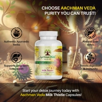 Aachman Veda Milk Thistle Veg Capsules - 3
