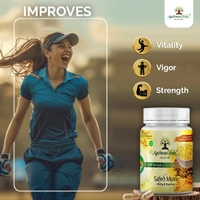 Aachman Veda Safed Musli Veg Capsules - 1