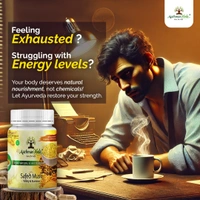 Aachman Veda Safed Musli Veg Capsules - 1