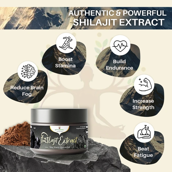 Aachman Sk Vedaa Shilajit Extract Powder - 4
