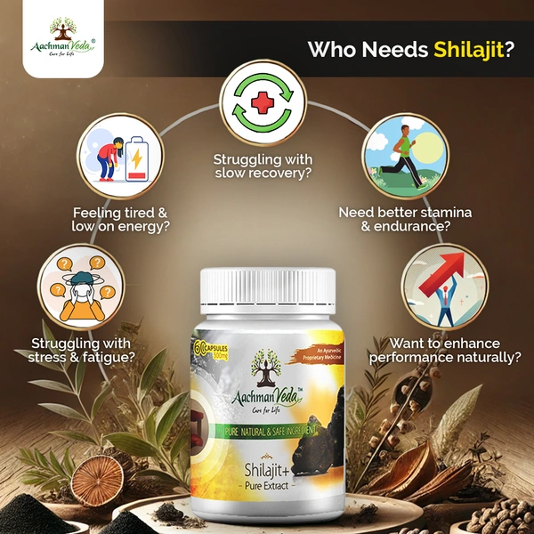 Shilajit+ Veg Capsules - 2