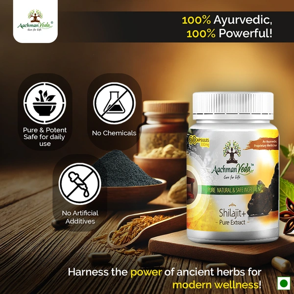 Shilajit+ Veg Capsules - 2