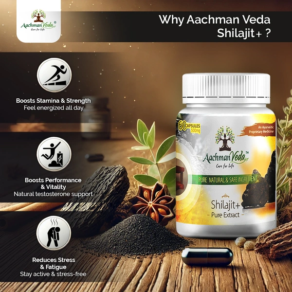Shilajit+ Veg Capsules - 2