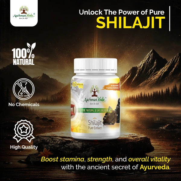 Shilajit Veg Capsules - 4