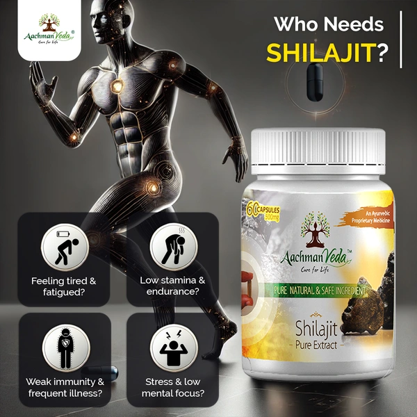 Shilajit Veg Capsules - 4